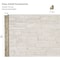 Ekena Millwork 3"W x 3"D x 48"H Universal Inside Corner for StoneWall Faux Stone Siding Panels, Colfax PNUIC03X48CO - alternate 2